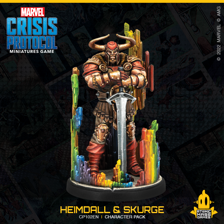 Marvel Crisis Protocol : Heimdall and Surge Character Pack